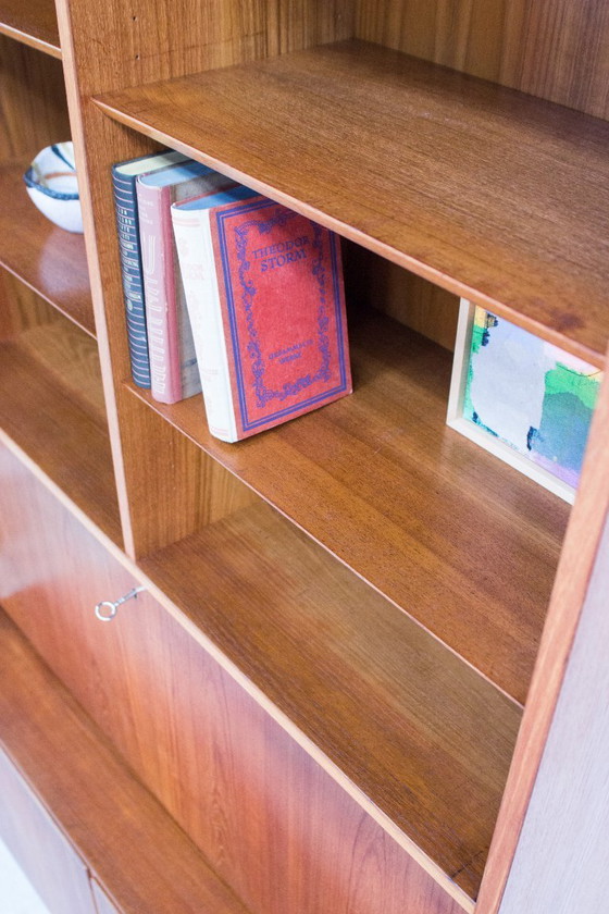 Image 1 of Credenza vintage Poul Hundevad in teak per segreteria