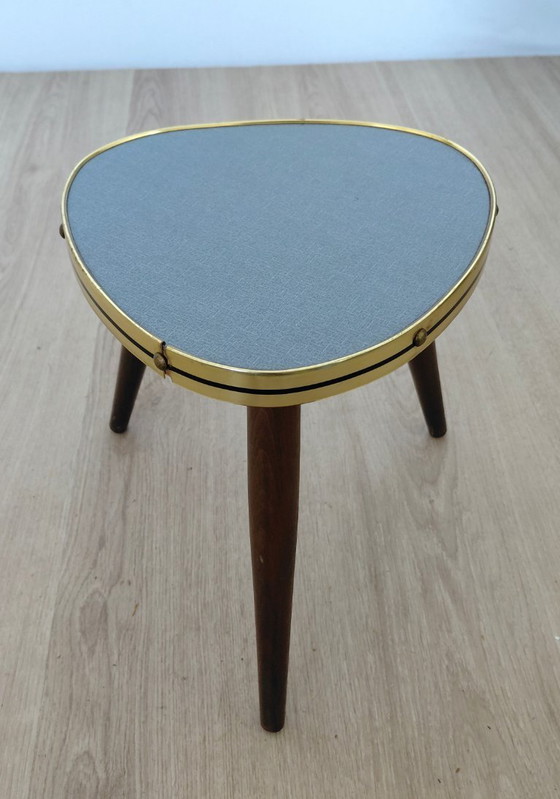 Image 1 of Tavolo per piante anni '50 con piano grigio