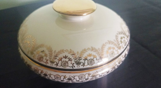 Image 1 of Bomboniera vintage in porcellana di Limoges - oro 24 K