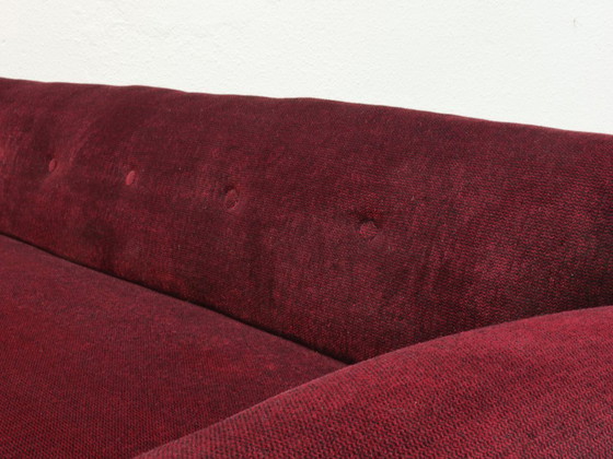 Image 1 of Canapé vintage avec pouf, canapé, années 60, Germany