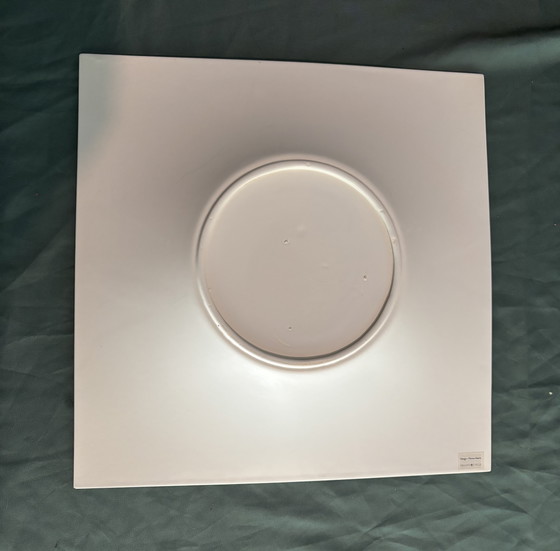 Witte Schaal Square & Circle, Design Florian Aberle – Decoratieve objecten, Ceramic (photo 4 of 5)