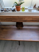 Minimalist mid-century bench by Jakob Kielland-Brandt