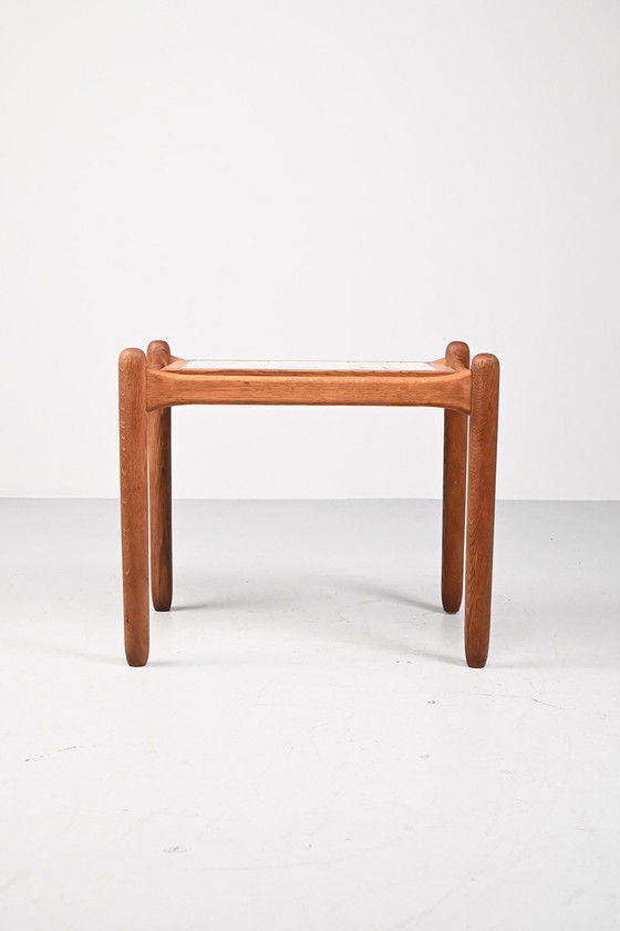 Unique oak side table (photo 6 of 7)