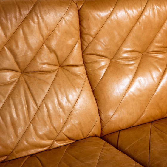 Image 1 of MK11265 Juego de sofás de cuero, juego de 4