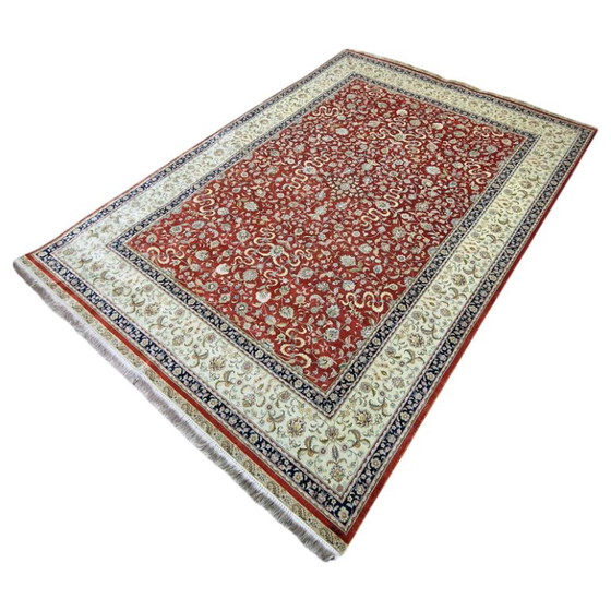 Alfombra de seda Hereke firmada – 246 × 175 cm – Wool (photo 3 of 7)