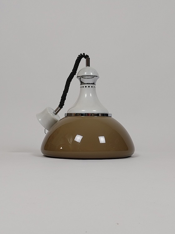 Image 1 of Lampada a sospensione Stilux vintage - Design italiano - Regolabile