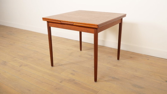 Image 1 of Compact vintage dining table | extendable | 1960s