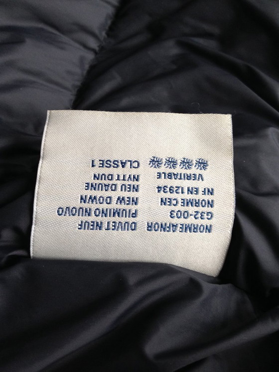 Image 1 of Moncler blue down jacket