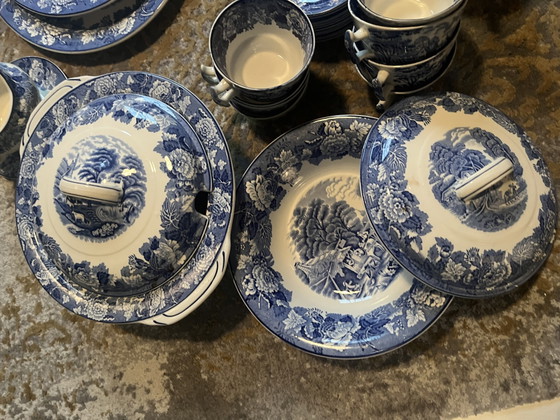 Vintage English Scenery Crockery - Enoch Woods – Enoch Wood & Sons, Porcelain (photo 12 of 15)