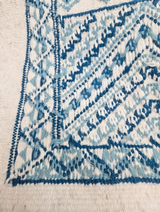 Image 1 of Tappeto Kelim orientale annodato a mano, Soumak, Tunisia, 154x238 cm.