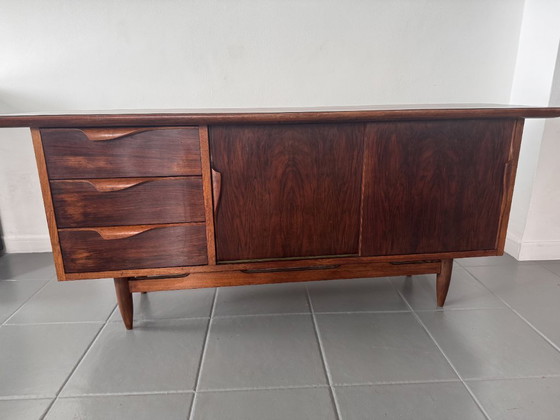 Image 1 of Rosewood sideboard from the 1960s, Nordic style.