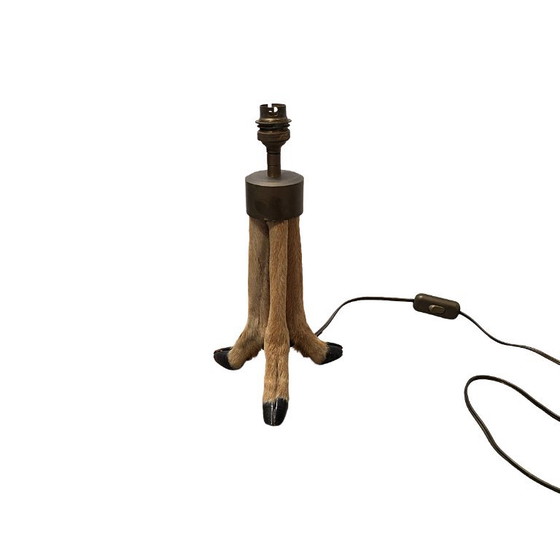Vintage French deer leg table lamp, 1950s/60s – Other (photo 3 of 5)