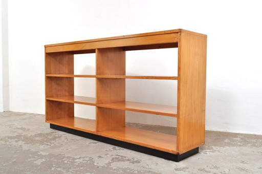 Vintage beechwood divider, 1950s