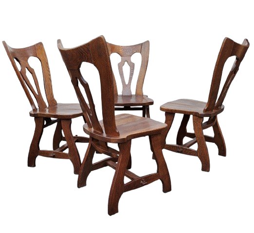 Image 1 of Brutalistische Stühle