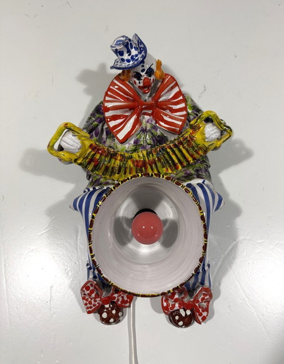 Applique in ceramica italiana Clown Anni '50 (photo 14 of 23)
