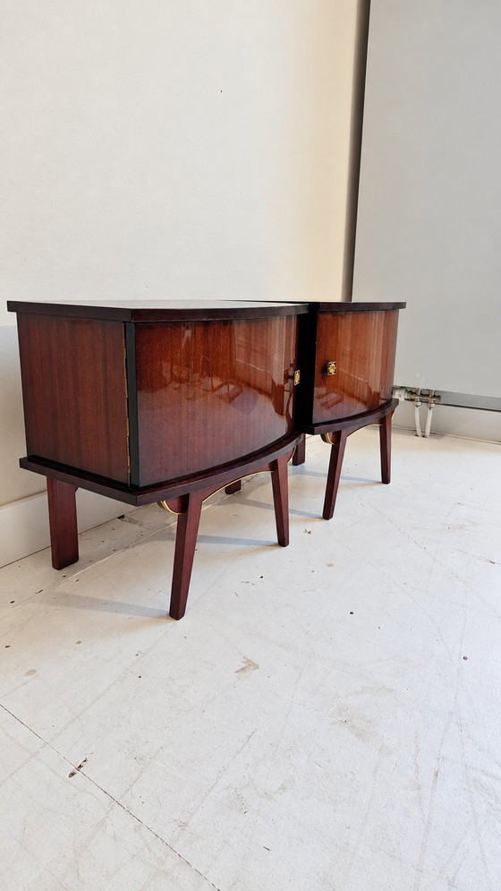 Vintage Mid-Century Nightstands – Wood (photo 5 of 9)