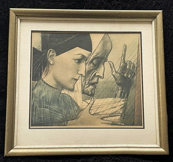 Jan Toorop (1858-1928) - Jeunesse et vieillesse – Lithographies et sérigraphies, Paper (photo 4 of 6)