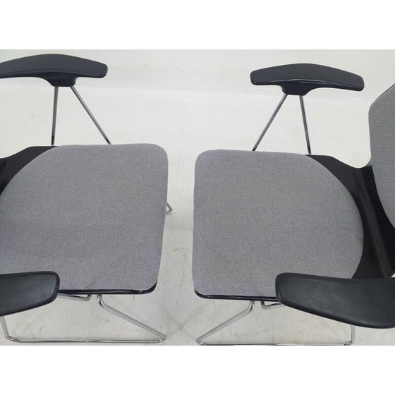 Image 1 of Pair of vintage armchairs by Elmar Flötotto for Pagholz, 1970