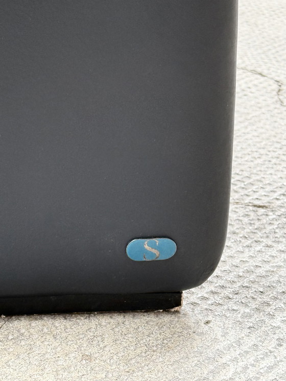 Image 1 of POLTRONA IN PELLE DE SEDE DS 2011 BLU SCURO