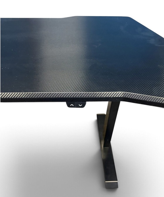 Escritorio sit-stand regulable eléctricamente – Metal, MDF (photo 5 of 9)