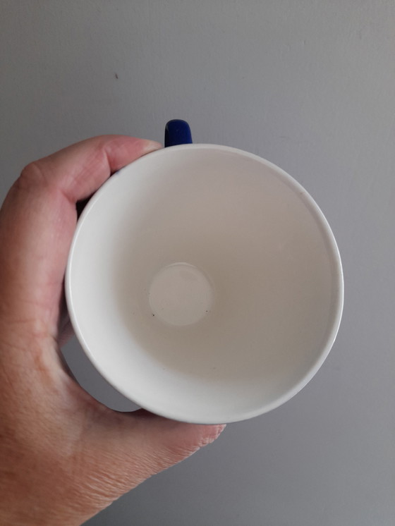 Image 1 of Set di 6 tazze e piattini Boch anni '60