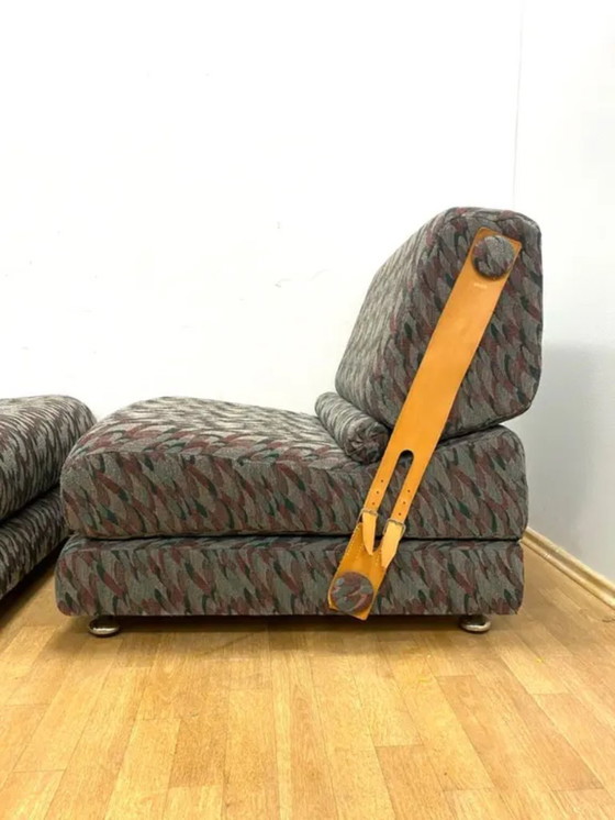 Image 1 of Mid-Century Folding Two-Seat Sofa, 1970s, Czechoslovakia