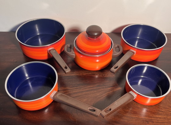 Image 1 of Juego de utensilios de cocina esmaltados Silit