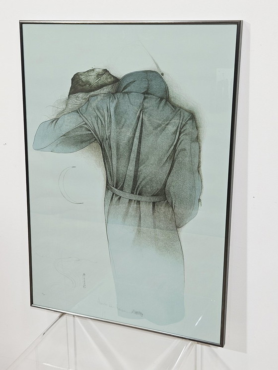 Bruno Bruni, Chiaro di Luna, 1987, Litho, Ingelijst – Litho's & Zeefdrukken (photo 18 of 18)