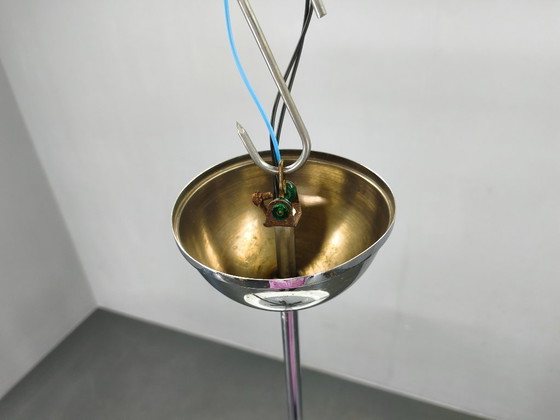 Image 1 of Bauhaus UFO Chandelier by Josef Hurka for Napako, 1930s