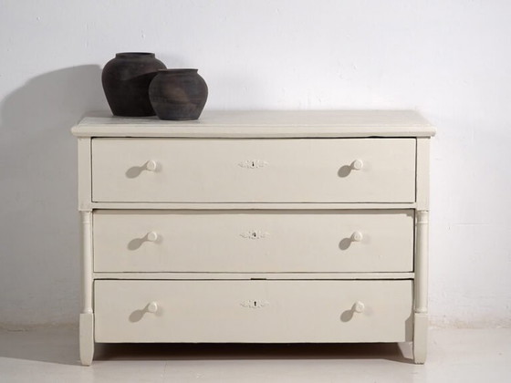 Antique white chest of drawers (c.1920) #53 (photo 7 of 40)