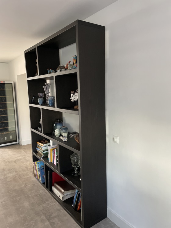 Image 1 of Keijser&Co Schrank aus schwarzer Eiche mit Fächern