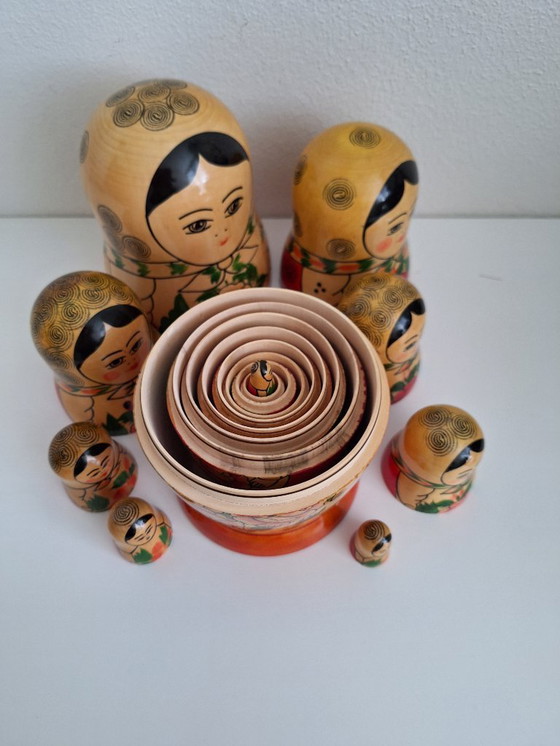 Image 1 of Matryoshkas, hand-painted