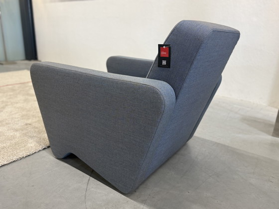Image 1 of Spectrum New Amsterdam Fauteuil Blauw stof 