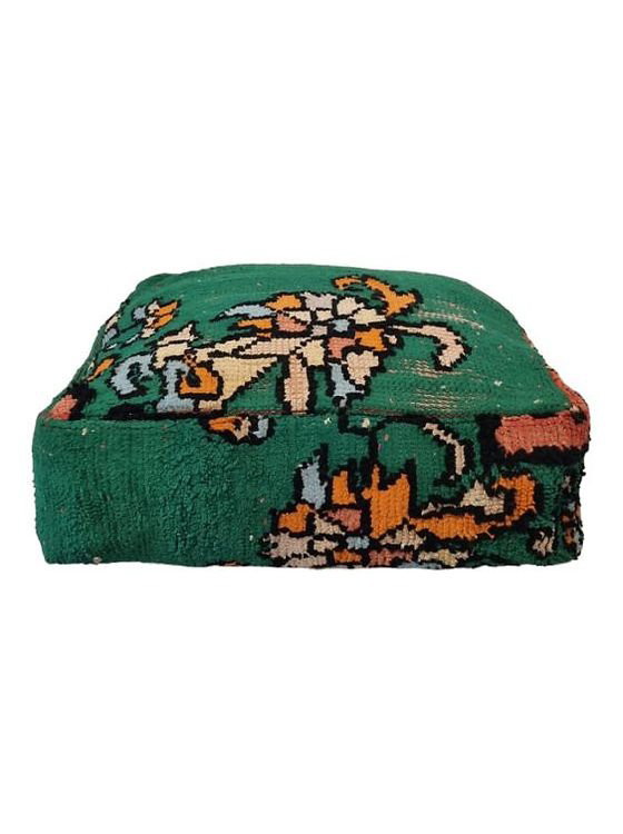 Image 1 of pouf berbère, coussin de siège vintage