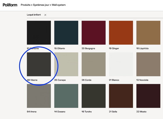 Image 1 of Conjunto Poliform: 1 mueble base, 1 mueble alto, 3 estantes