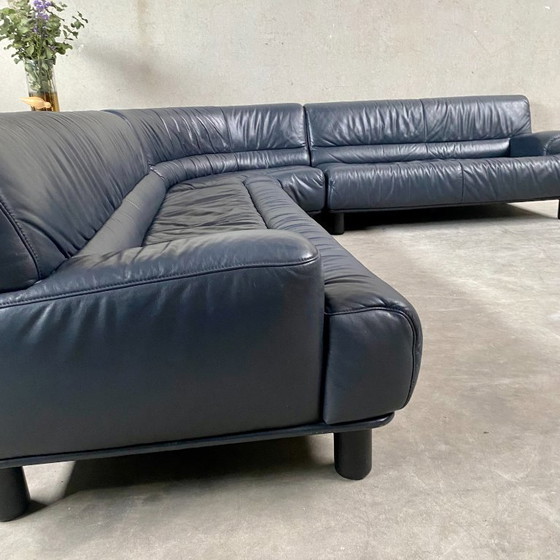 Image 1 of Divano angolare di design in pelle De Sede DS18
