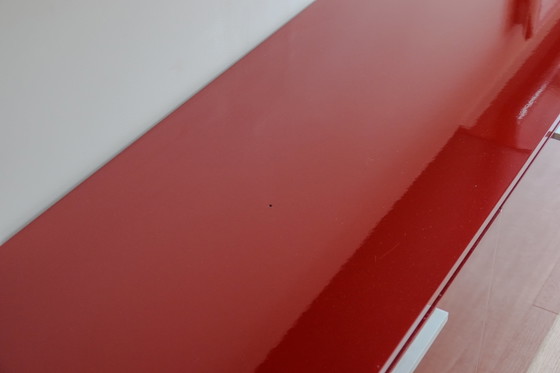 Poliform Sintesi – Ikonisches italienisches Design-Wohnwandelement – ​​360 cm breit – Wandschrank, Wood (photo 7 of 10)