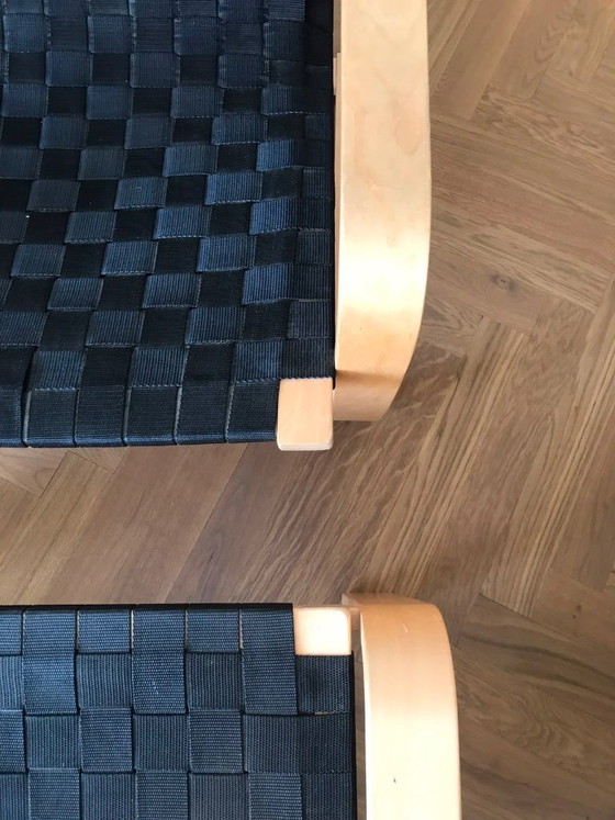 Image 1 of Noboru Nakamura, Limited Alvar Aalto tribute, fauteuil met voetensteun "Poäng", IKEA, 1999