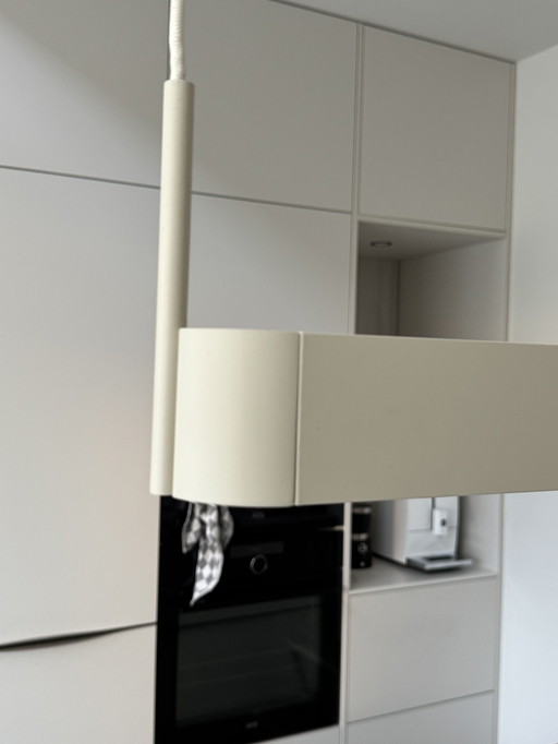 Lámpara colgante Bolia Scribe 130cm crema NUEVA