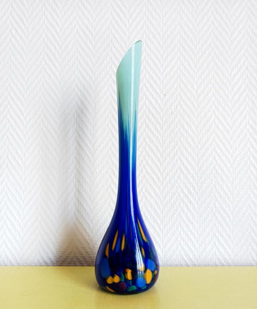 Vase soliflore verrerie La Rochere 