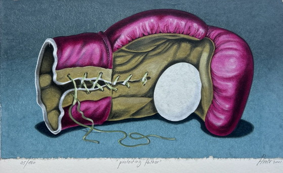 Image 1 of Serigrafia Sharon Amir - Proteggere il padre