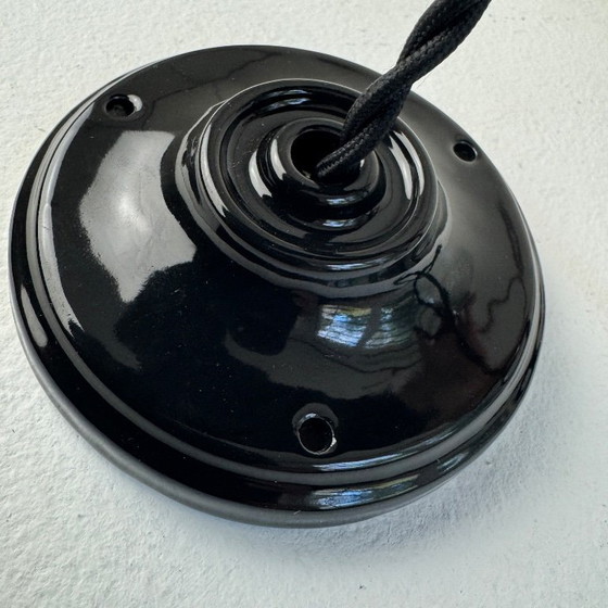 Image 1 of Vintage Art Deco XL hanglamp