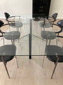 Credenza laccata nera