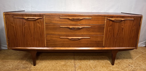 Mid-century Retro Vintage Teakholz Anrichte von Jentique - 1960 Dänisches Design Britische Qualität