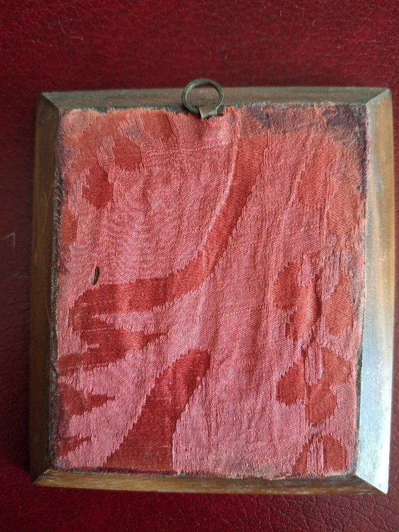 Lot de 2 miniatures fin du XIXè cadres noyer 11 X 10 cm – Décorations murales, Wood (photo 7 of 7)