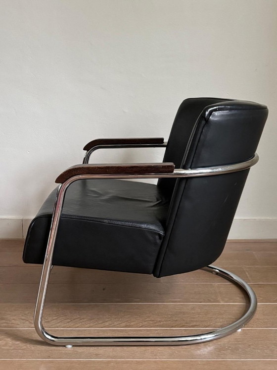 Image 1 of 2x Jan de Bouvrie stoelen