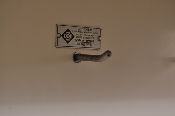 Image 1 of Vintage pharmacy cabinet / display case, 1974