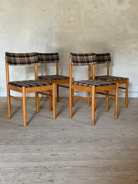 Sedie Baumann vintage in stile scandinavo – Sedie da pranzo, Wood, Scandinavian (photo 2 of 8)
