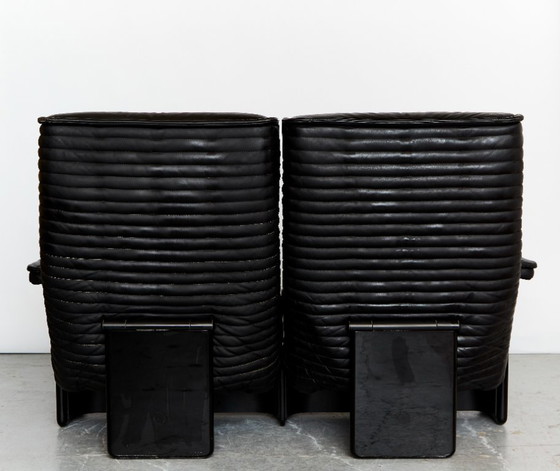 Image 1 of Otto Zapf Loungestoel & Ottomane "Follow Me" voor Knoll International