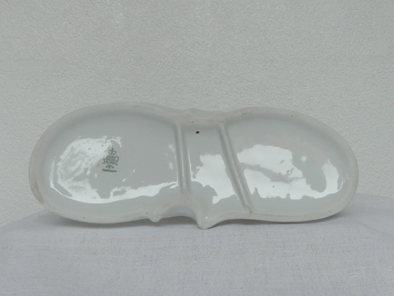 Image 1 of Schaubach art deco porcelain figurine putto with goat UK1aEb